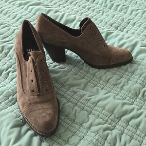 Retro Stuart Weitzman Heeled Loafers
